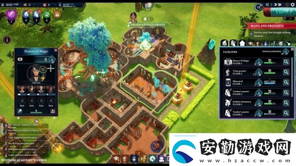 Steam魔法學園經營沙盒WizdomAcademy開放試玩