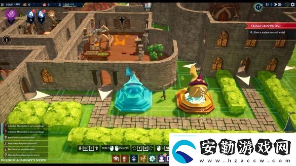 Steam魔法學園經營沙盒WizdomAcademy開放試玩
